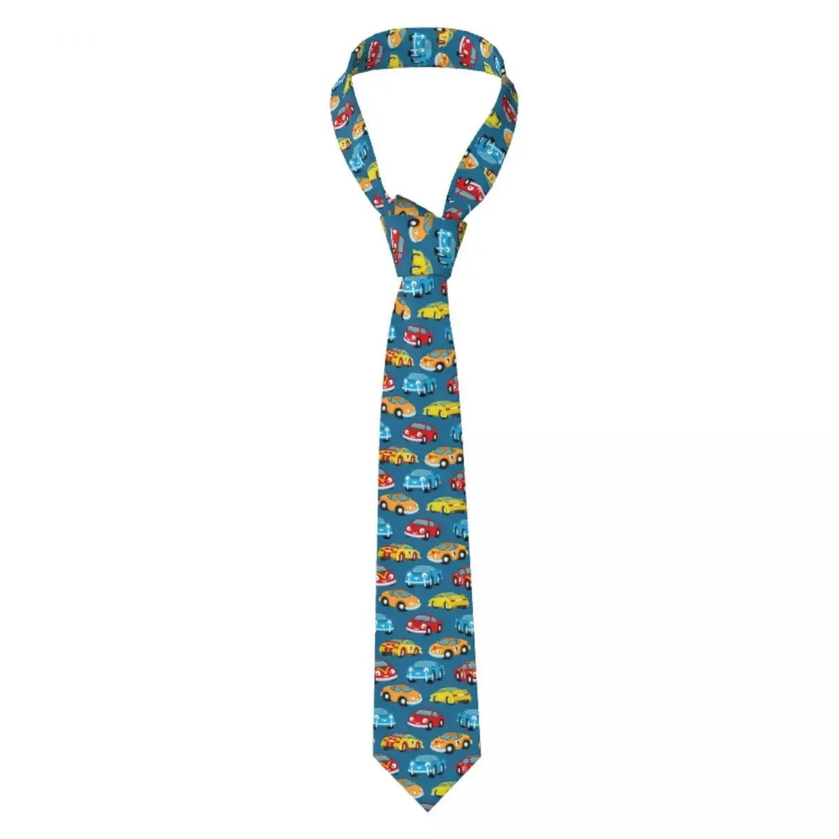 

Classic Tie Men Neckties for Wedding Party Business Adult Neck Tie Casual Colorful Cars Tie