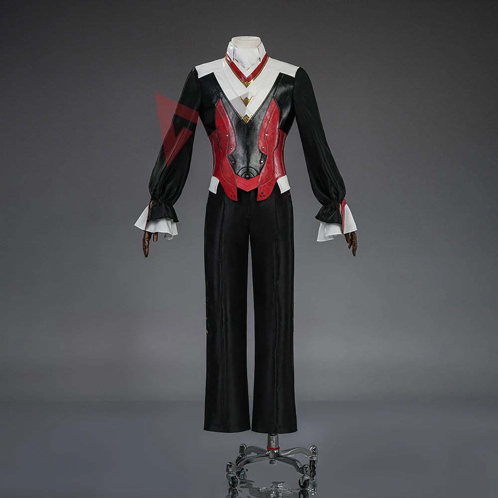 New Wuthering Waves Cristoforo Cosplay Costume Shirt Coat Pants Cloak Hat Mask To Choose For Game Party Halloween Custom Made view 3