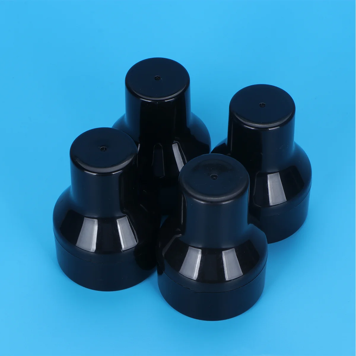 4 قطع من بودرة مكياج على شكل فطر، إسفنجة ناعمة قابلة للغسل ممتازة للوجه وخافي عيوب البشرة وأحمر الخدود #3