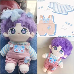 Love and Deepspace 20cm Doll Clothes Doll Accessories Suspender Pants Doll T-shirt Trousers Suit Cartoon Dog Bear Duck Rompers