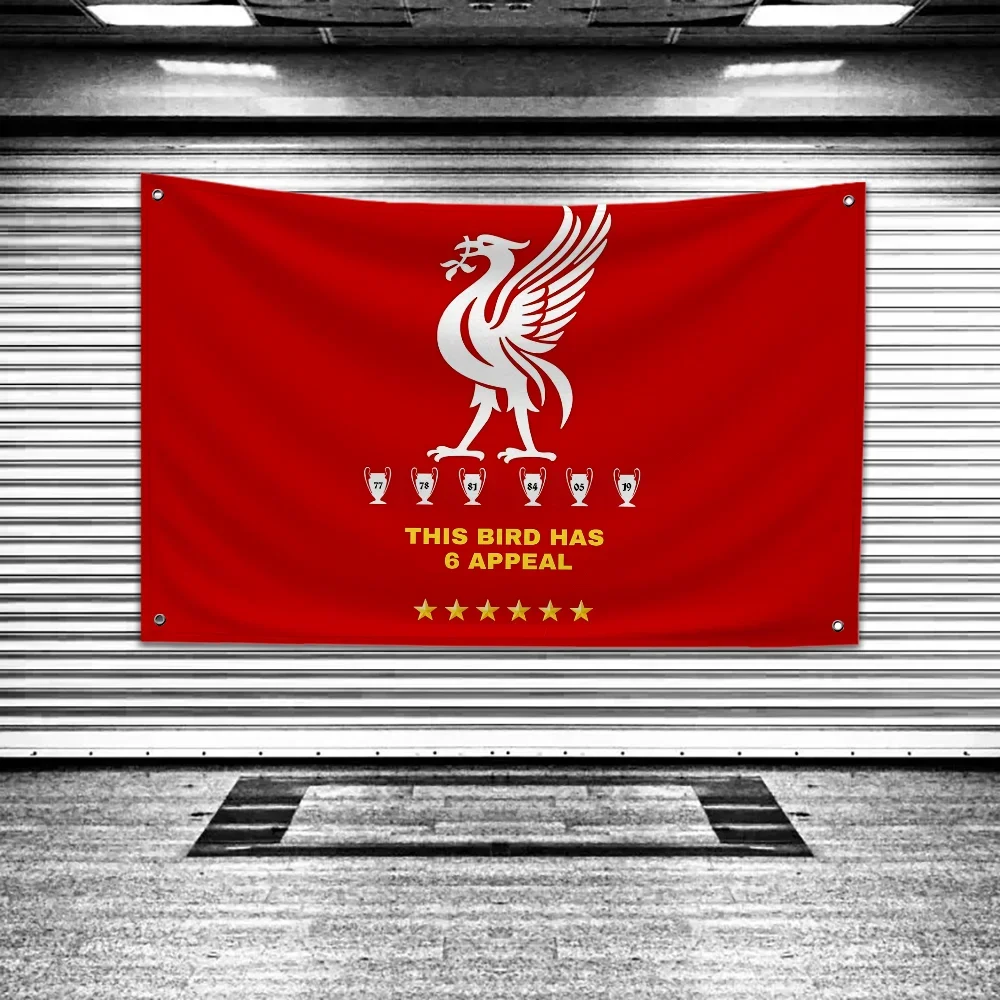 Hanging Flags Garden Flag Banner Small Hand-held Flag Room Decoration Wall Decor Tapestry Liv-liverpool-l Fc Home Decor Items