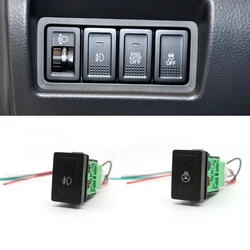 Power Supply Car Led DRL Light Power Radar Front Fog Light Switch Button With Wire For Suzuki SX4 Swift Grand Vitara 2006-2012