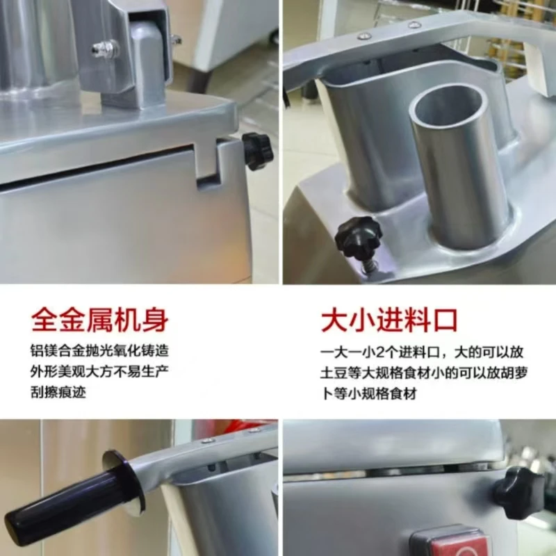 آلة تقطيع الخضار - آلة تقطيع المجعد الكهربائية الأوتوماتيكية وآلة تقطيع الفواكه والخضروات المقطعية