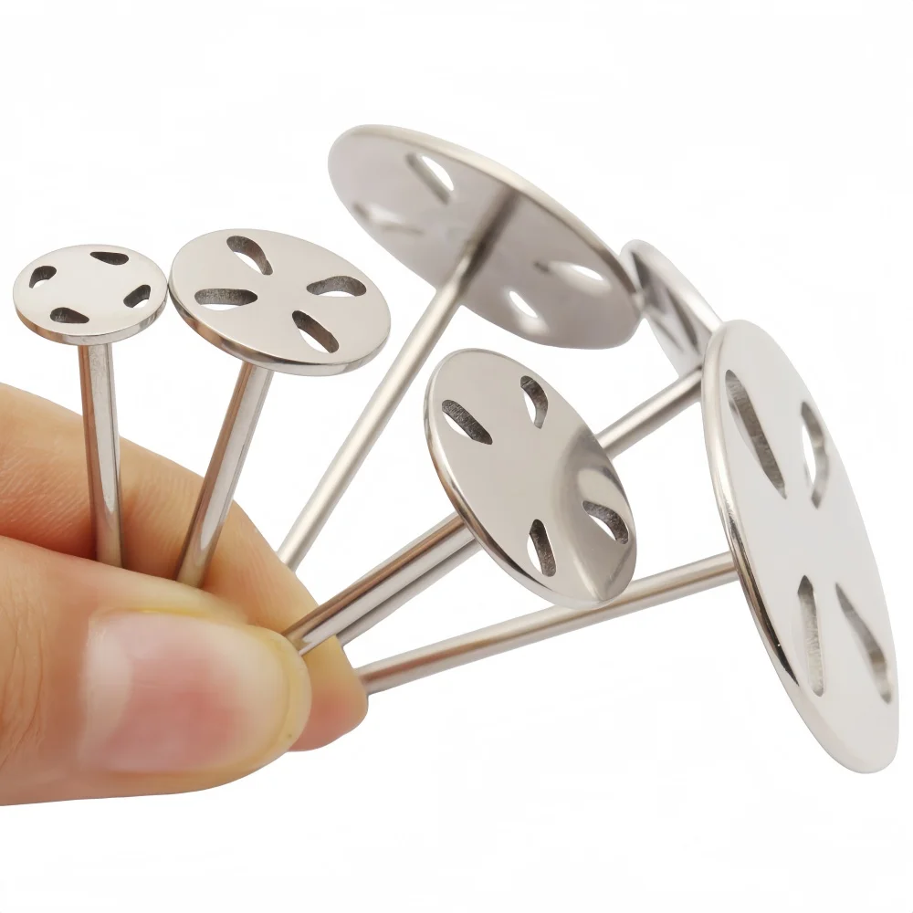 1Pcs High Precision Stainless Steel Nail Sanding Disc 3/32