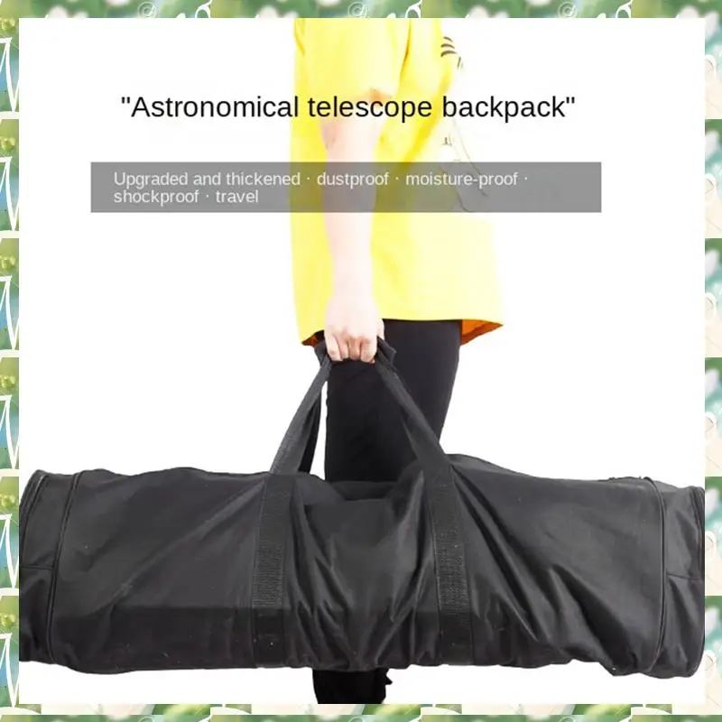 스포츠 천문 망원경 두꺼운 작은 검은 배낭 야외 휴대용 저장 가방, 천문 망원경 두꺼운 작은