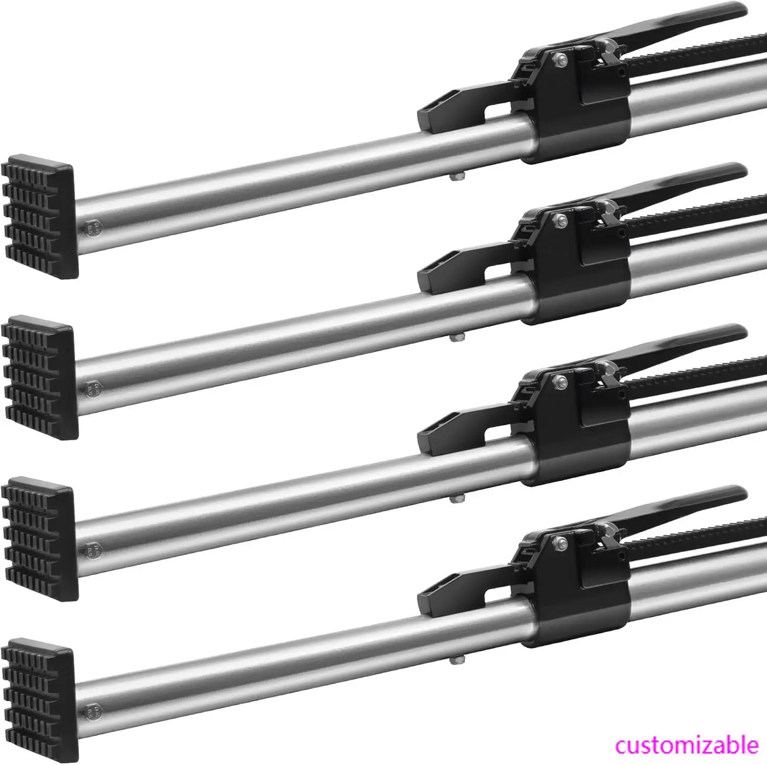 

Грузовой стержень, грузовой с храповым механизмом, регулируемый от 89 до 104 дюйма, сверхпрочный стальной грузовой стабилизатор с грузовым стабилизатором емкостью 309 фунтов (4 шт.)