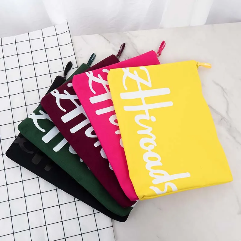 Brand Cotton Laptop Sleeve Case Pouch - Breathable Computer Bag for Tablet Case - Portable And Protective Cover