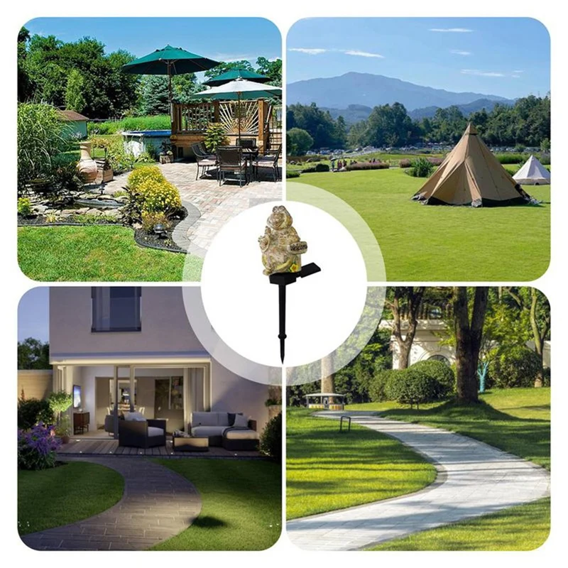 Piquet solaire en résine de tortue de mer, 62 piquets pour jardin, statue d'animal gravée, paysage solaire étanche, offre spéciale