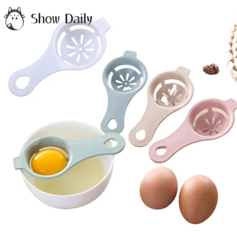 Egg White Yolk Separator Multifunctional Egg Liquid Filter Simple Convenient Egg White Dividers Baking Accessories Kitchen Tool