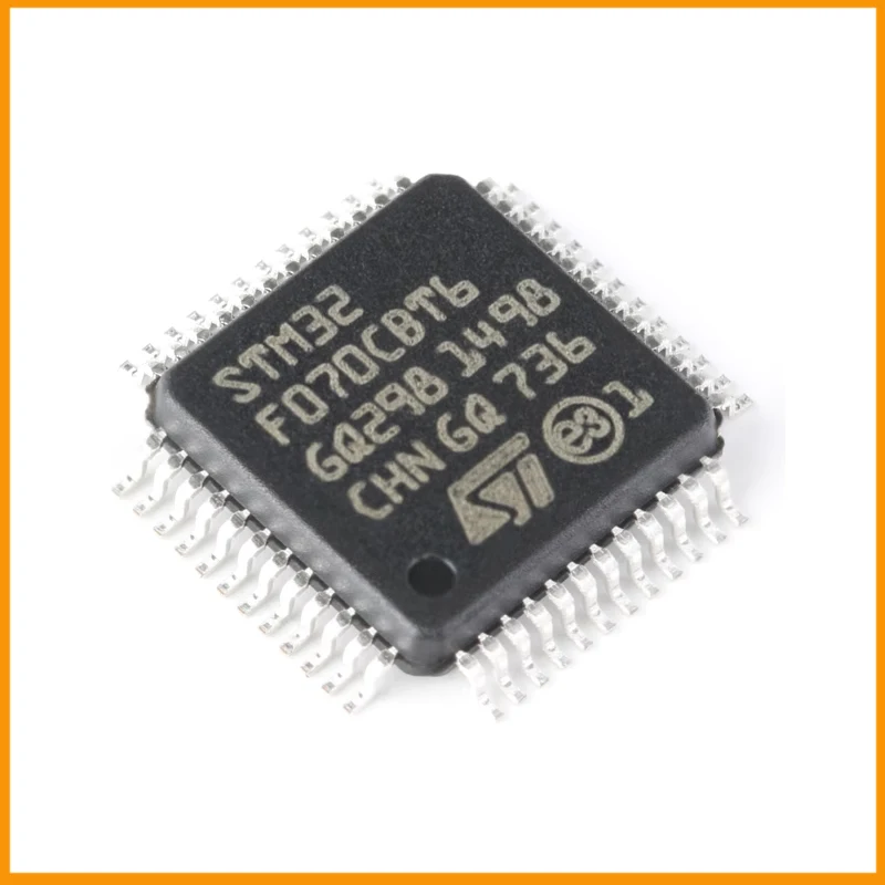 5Pcs/Lot New Original  STM32F070CBT6  STM32F070  Microcontroller IC 32-Bit Single-Core 48MHz 128KB (128K x 8) FLASH 48-LQFP