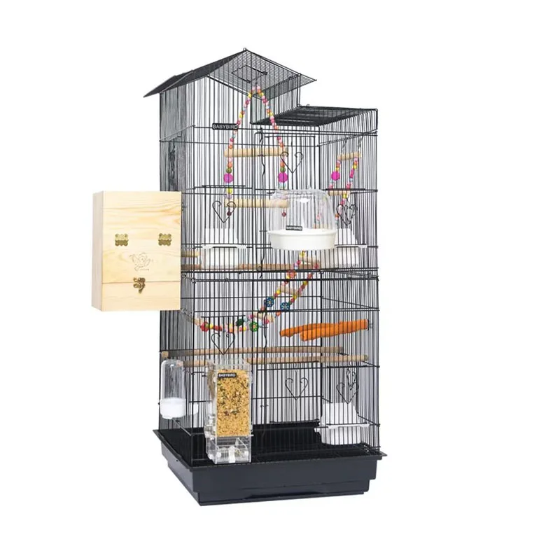 European Luxury Parrot Cage, Bird Cage, Budgie Parrot, Myna XuanFeng, Large Giant Oversized Villa Breeding Cage