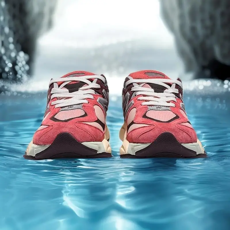 9060 Retro hardloopschoenen - unisex koppel, trendy patchwork, herfst/winter warm veelzijdig