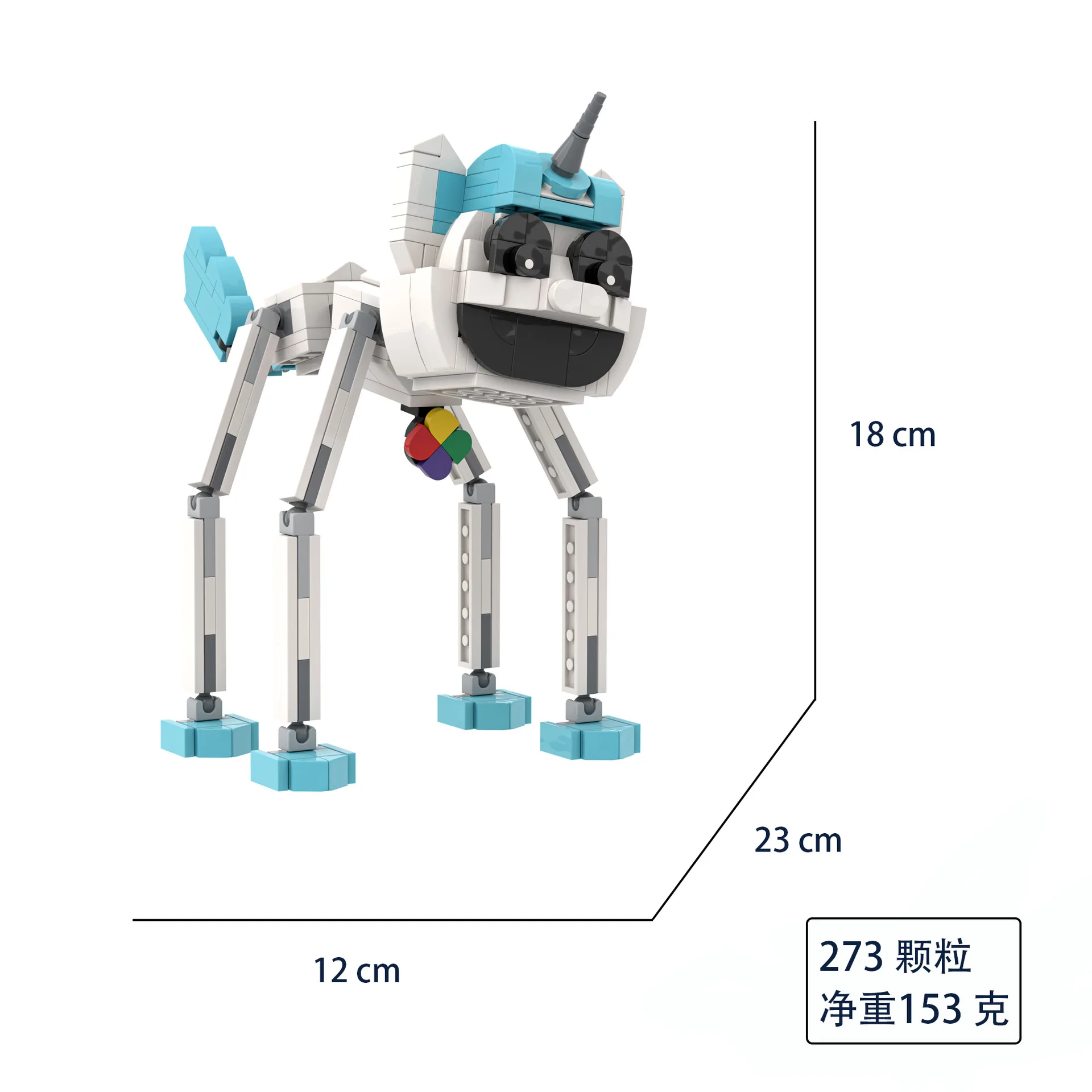 Smiling Critters Building Blocks Smiling Critters Assembling Building Blocks Set Cute Cartoon DIY Model Figure Toy Birthday Gift
