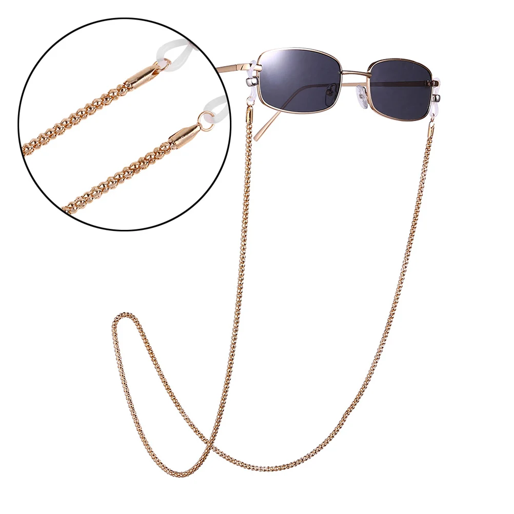 

Glasses Chain Anti-slip Eyeglass Alloy Personalized Fashion Rope Universal Fit Necklace Lanyard Holder Glasses Accessories