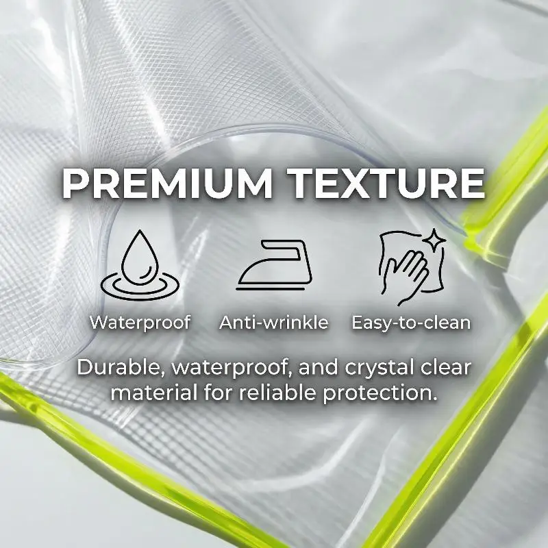 NewFashionable PVC Messenger Bag Transparent Shoulder Bag Waterproof Square Bag Handbag Phone Bag Women Lipstick Key Storage Bag view 4