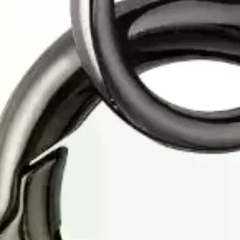 2/10Pcs Metal Swivel Spring Snap Hooks Double Opening Swivel Clasp Clips Key Chain Clip With Key Ring For DIY Keys