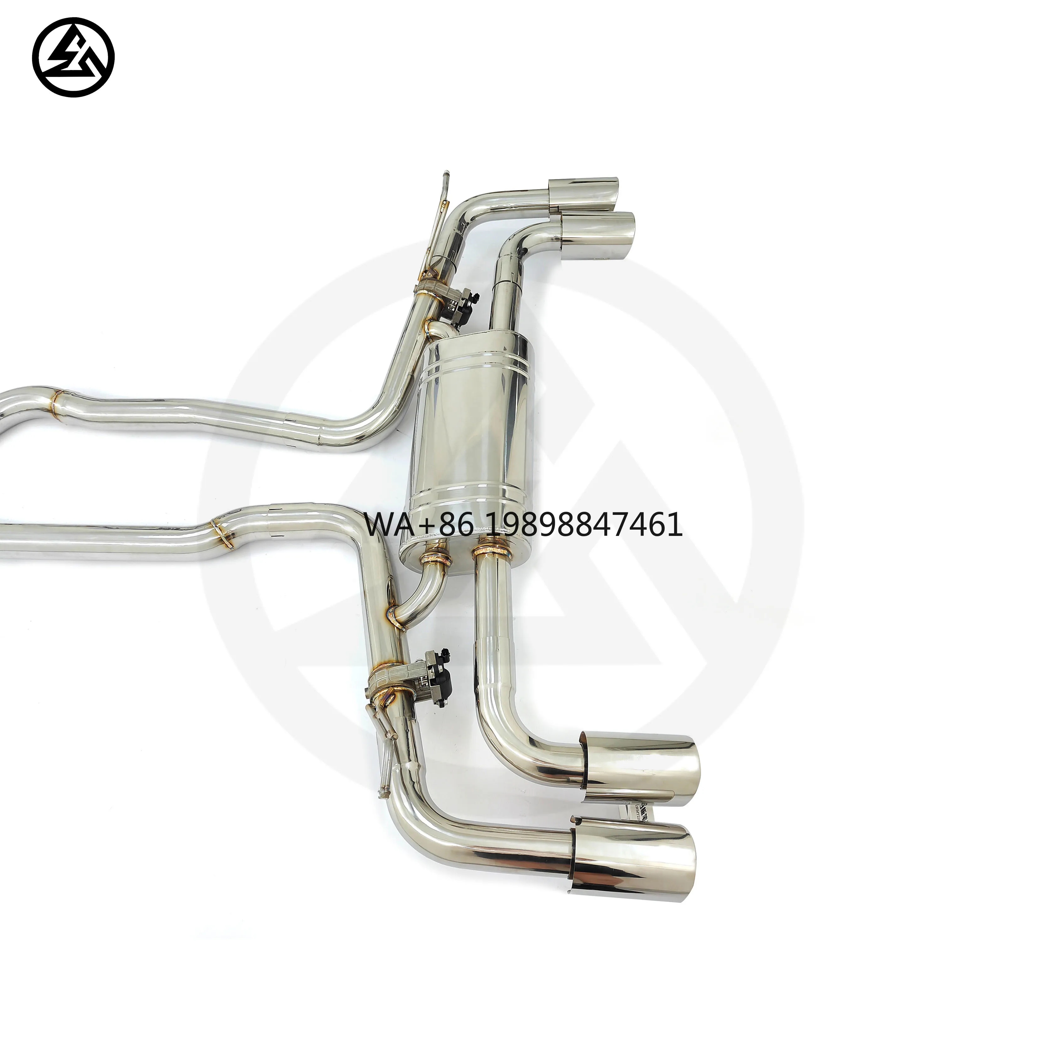 

High Quality ODM SS304 Exhaust Catback for Porsche 958 3.0T 3.6L 4.8L Turbo V6 V8 Valvetronic Exhaust Valve Muffler