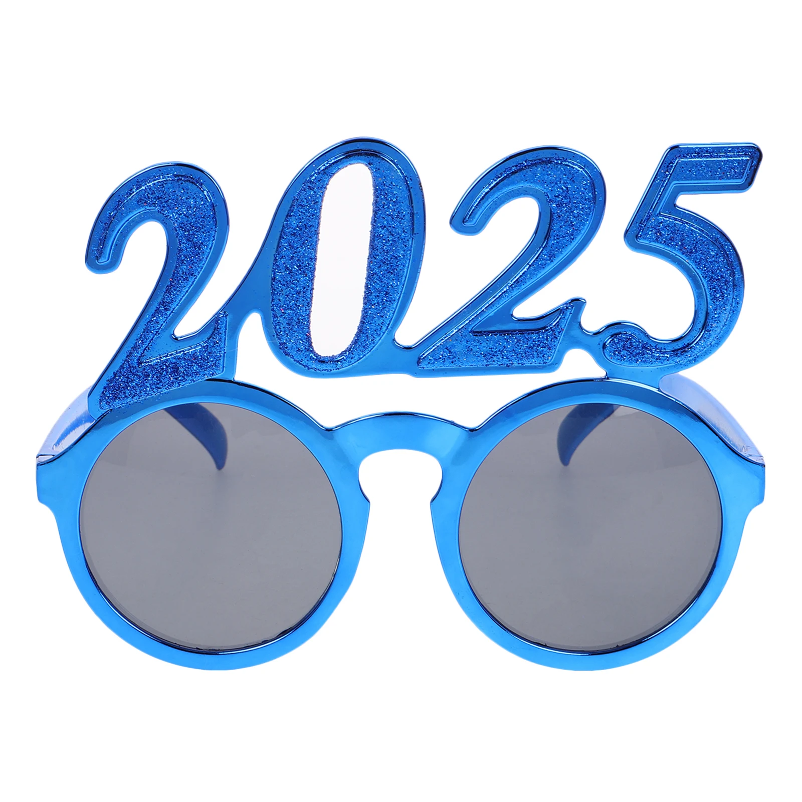 

2025 Number Eyeglasses Lightweight Pc Material New Year Eve Party Photo Prop Fun Glasses Party New Year Eyeglasses