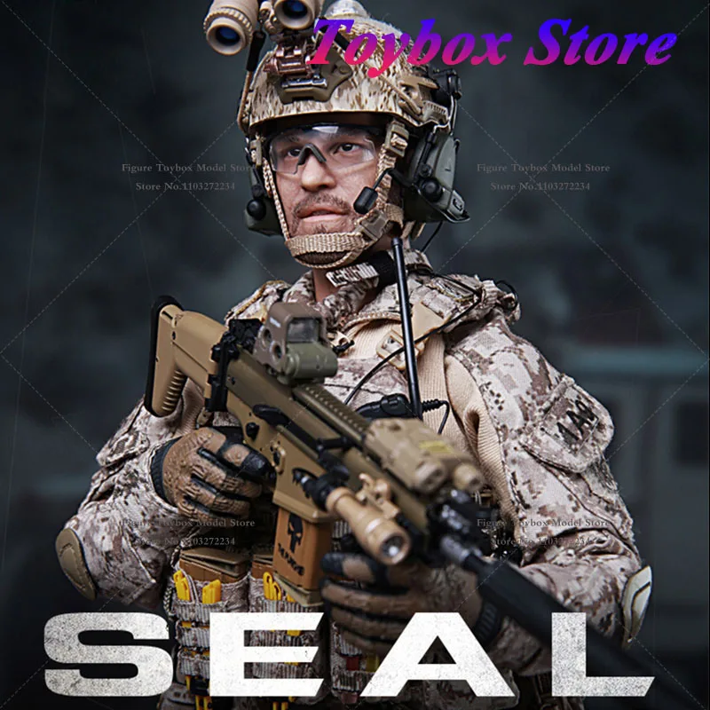 

Minitimes M012 1/6 US Navy SEAL Team Captain Navy Special Force Team 6 Inch Male Solider Full Set 12'' Action Figure Toy Gift
