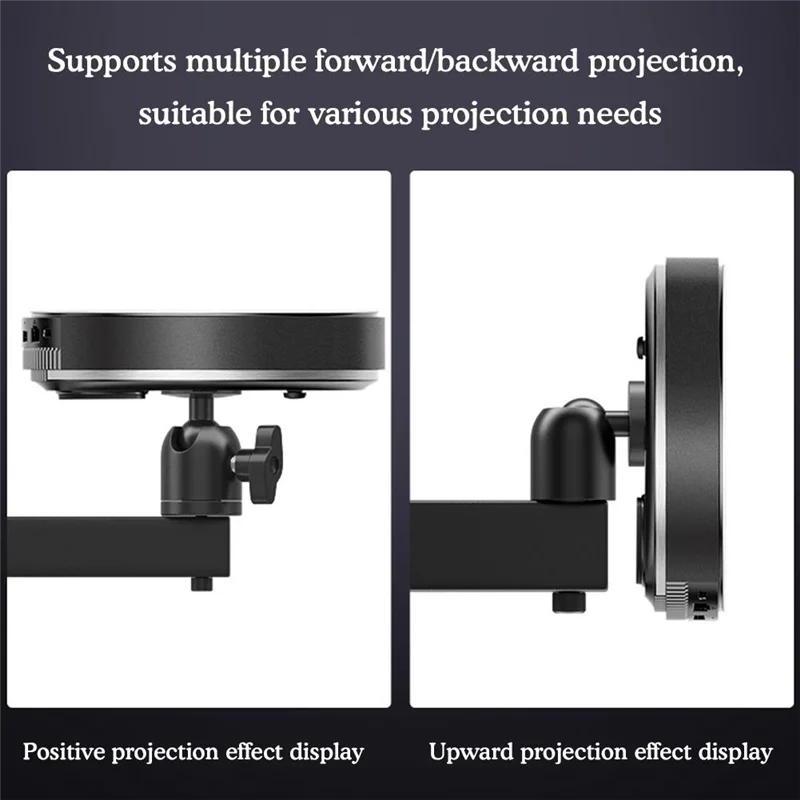 

A76F-Projector Stand Sturdy Carbon Steel Wall Mounted Bracket With 1/4 Inch Screw For XGIMI JMGO Xiaomi Extender Holder