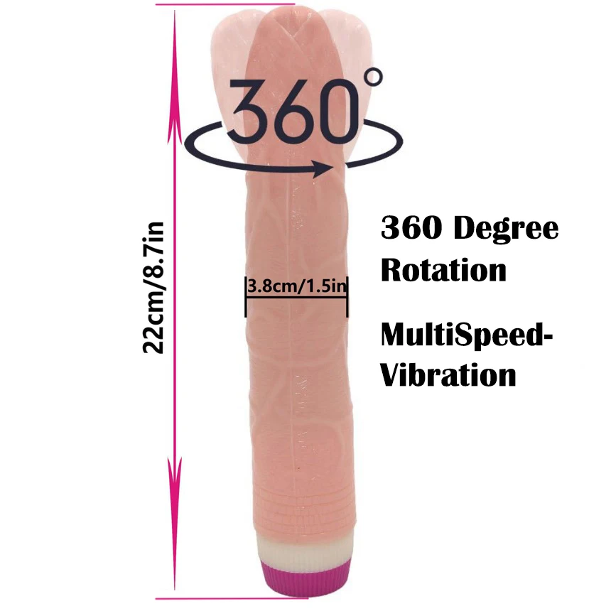 YEMA Realistic Feel G-Spot Dildo Vibrator Sex Toys for Woman Vagina Massager Female Masturbator Adult Sexy Shop Products Machine