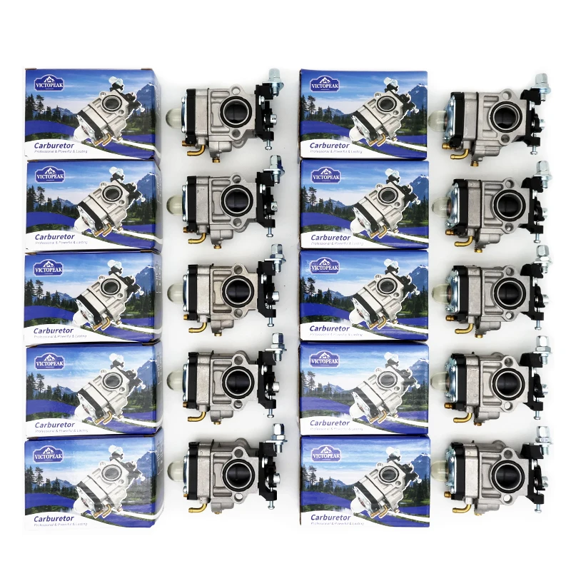 10 Pieces Garden Power Tool Parts Accessories Brush Cutter Engine Carburetor 40-5 44-5 43cc 52cc