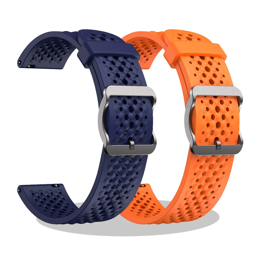 22Mm Silicone Strap…