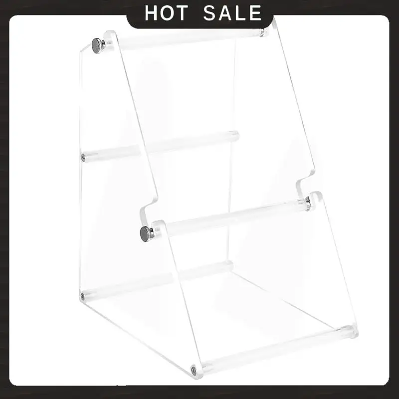 

24-часовой держатель рулона этикеток доставки для рулонов и вентиляционных этикеток, акриловый держатель этикеток для термопринтера, для печати этикеток на рабочем столе