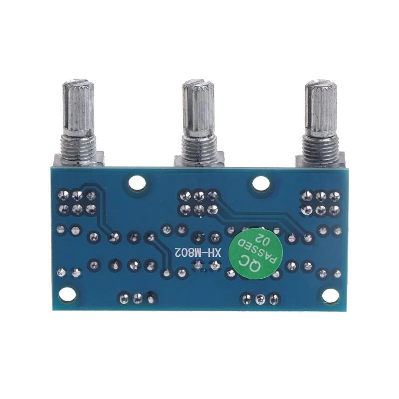 HIFI Amplifier Passive Tone Board Treble Bass Volume Control Preamp Board 2.1CH best sale