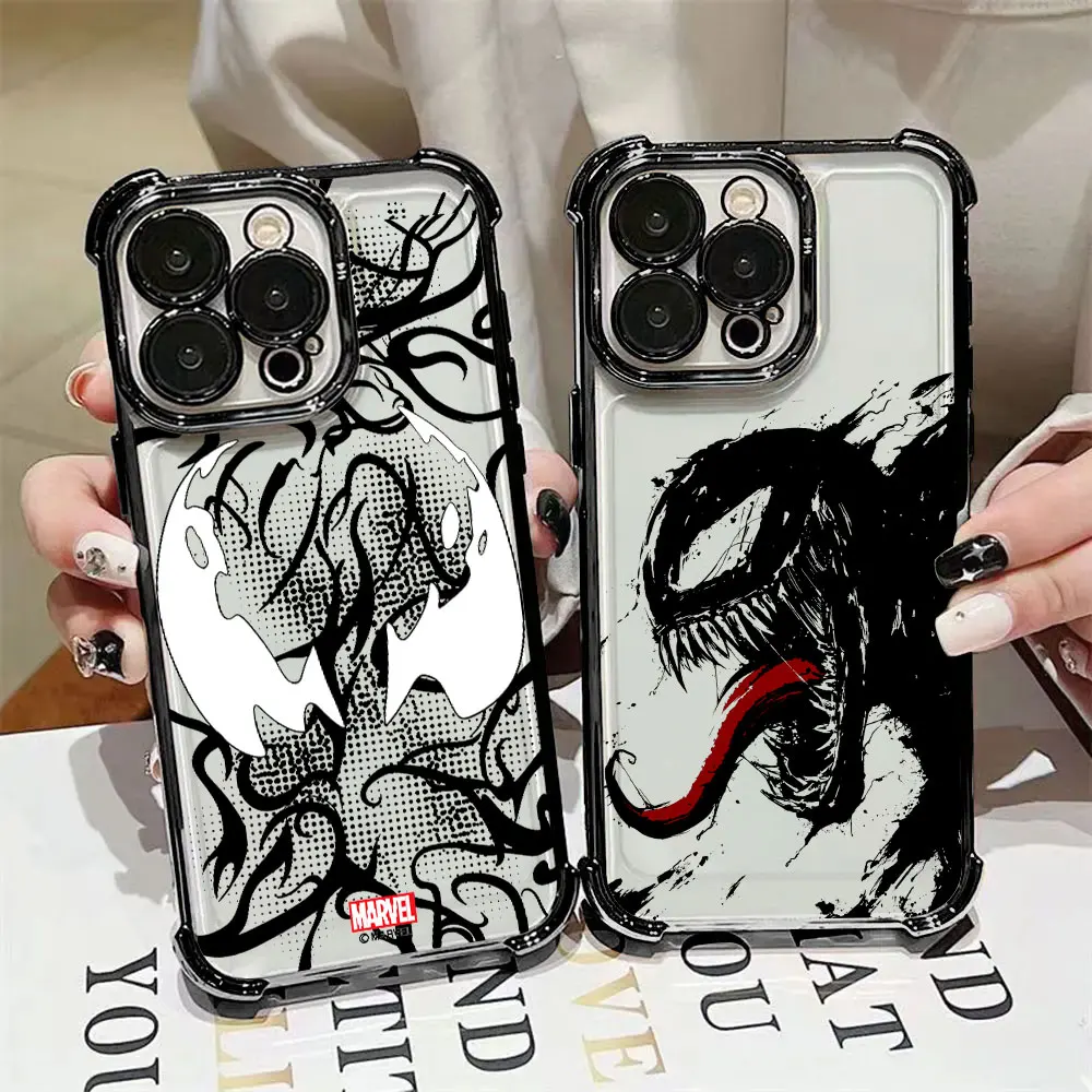 

Marvel Venom Logo Case For Samsung Galaxy A57 A37 A17 A07 A56 A16 A26 A06 A36 A55 A35 A25 A15 5G A14 A34 A52 A53 A54 Phone Cover