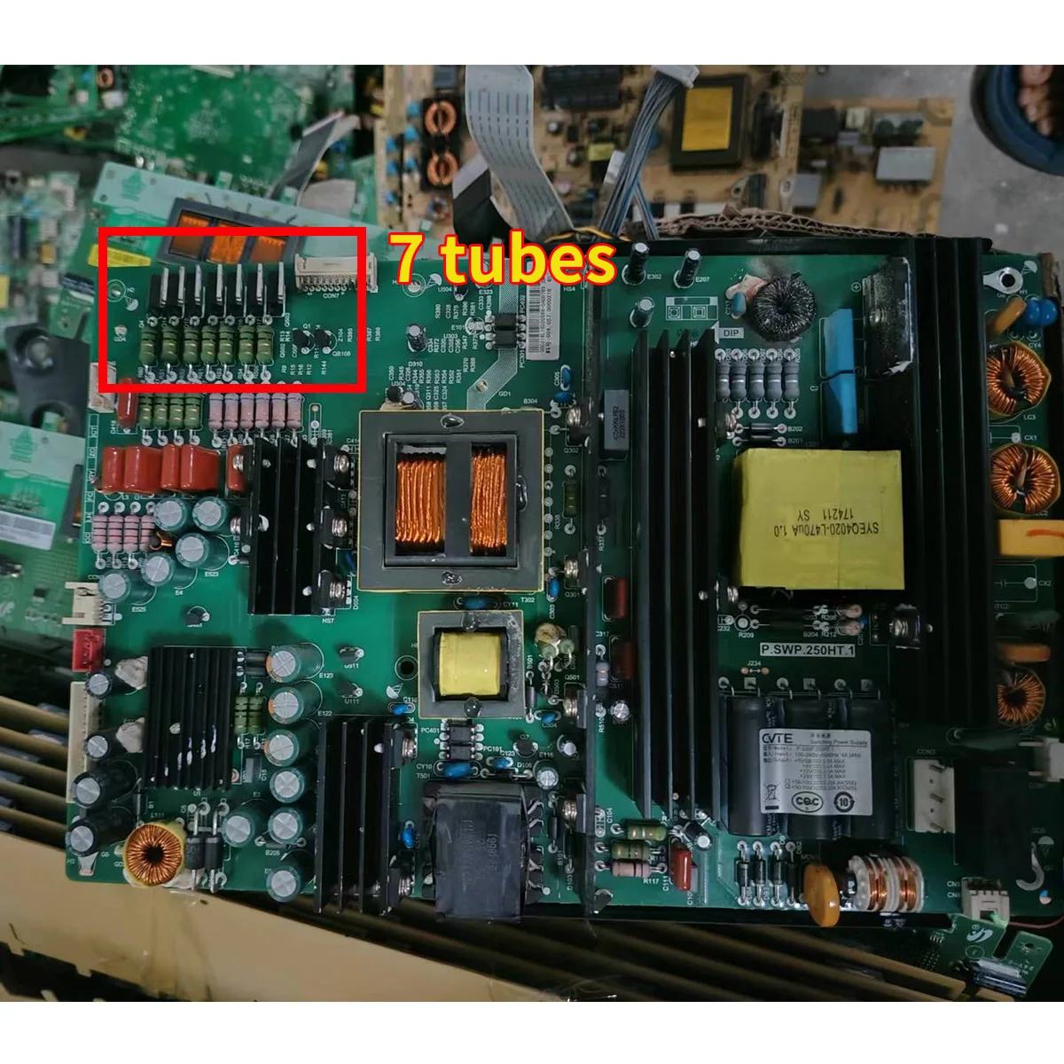 test working for 47/55/65 inch LED LCD TV power supply constant current integrated board P.SWP.250HT.1