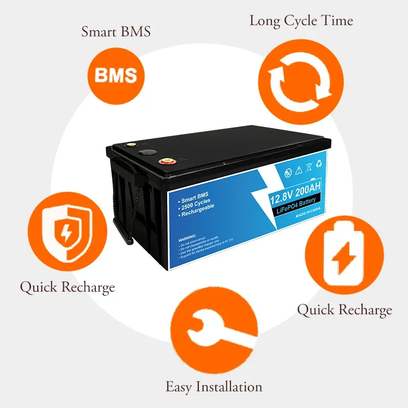 100Ah 200Ah 300Ah Lithium Ion Batteries 10kWh 20kWh Lifepo4 Cell Solar Battery Pack 12V 24V 48V Home Energy Storage System view 5