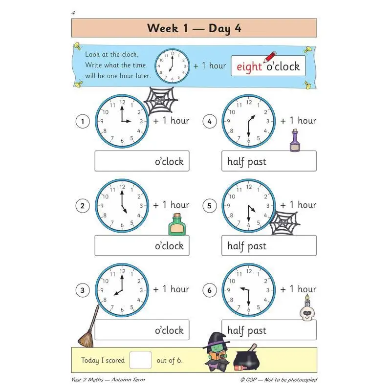 New KS1 Maths Daily Practice Book Year 2  Autumn Term CGP Books Coordination Group Publications 9781789085075 Book