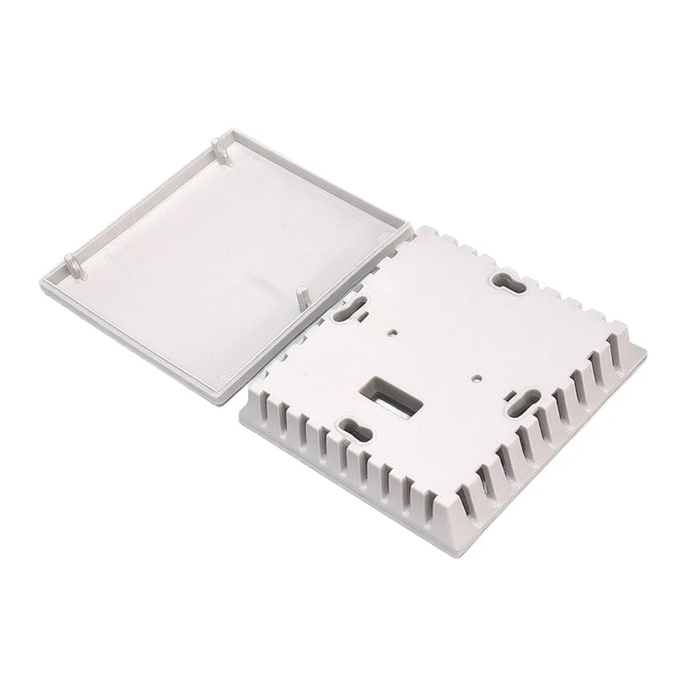 Thermostat Sensor Junction Box Plastic Dustproof Enclosure for Power Supply Wiring Electrical Projects and Control Installations