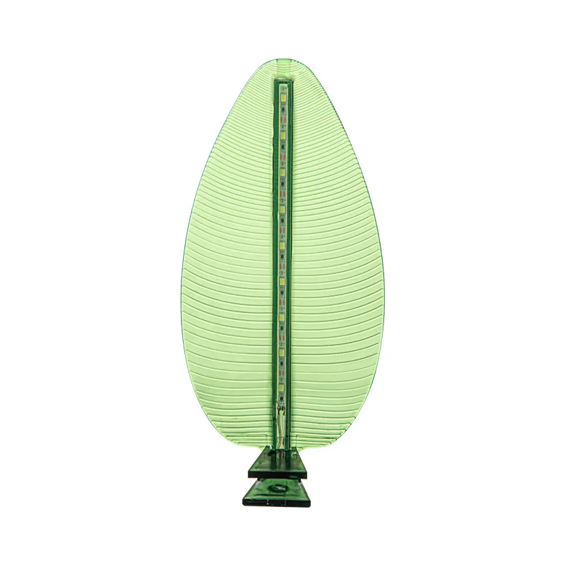 Aquarium Clip On Lights Banana Leaf Shape Ecological Clip Lamps USB Energy Saving LED Portable Fish Tank Decor Plant Lamps