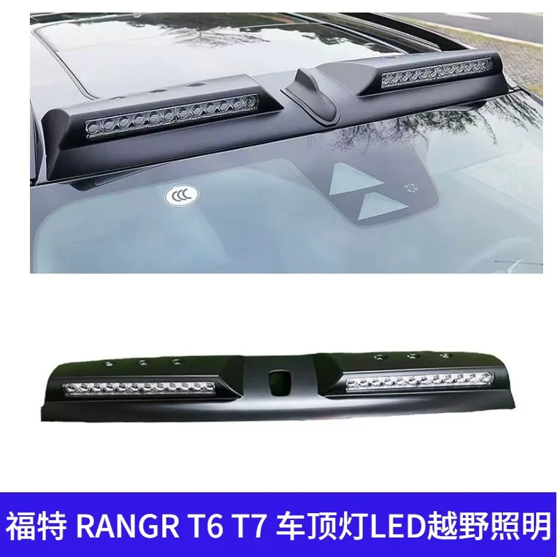 Suitable for Ford RANGER T7 T8 T9 Roof Light LED Off-Road Lighting Car Luggage Rack Car Trim