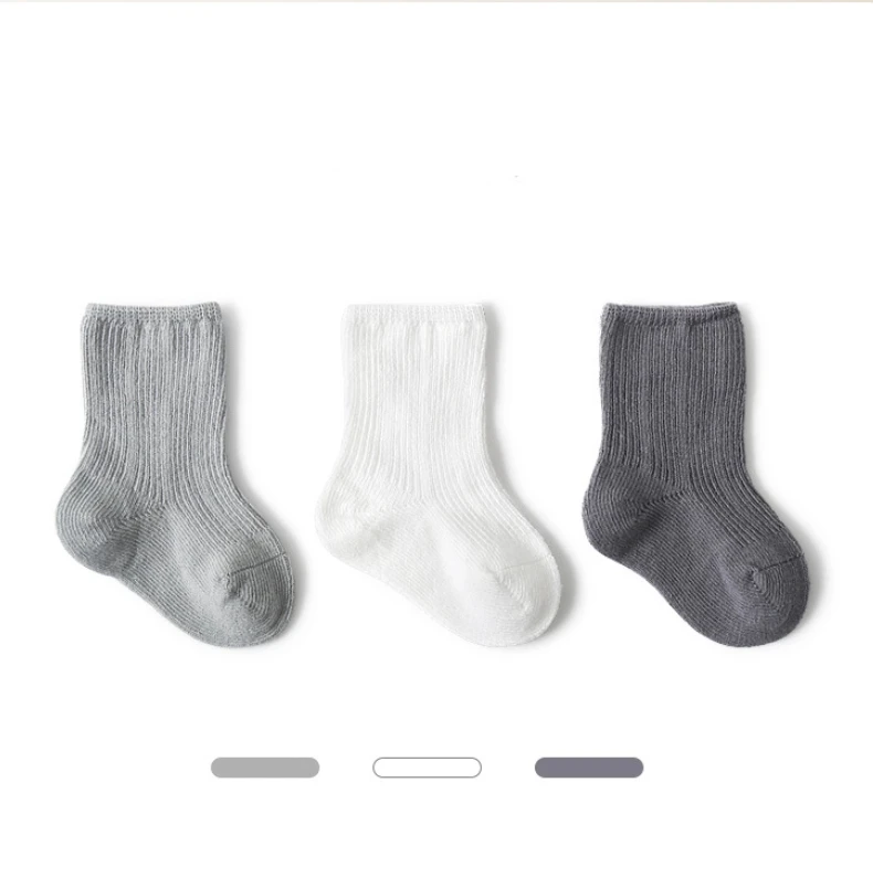 3 Paar Babys ocken Set Baumwolle Neugeborene Kleinkind Boden süße kurze Socken 0-1-3y Kinder Kinder Sports ocken für Mädchen Jungen