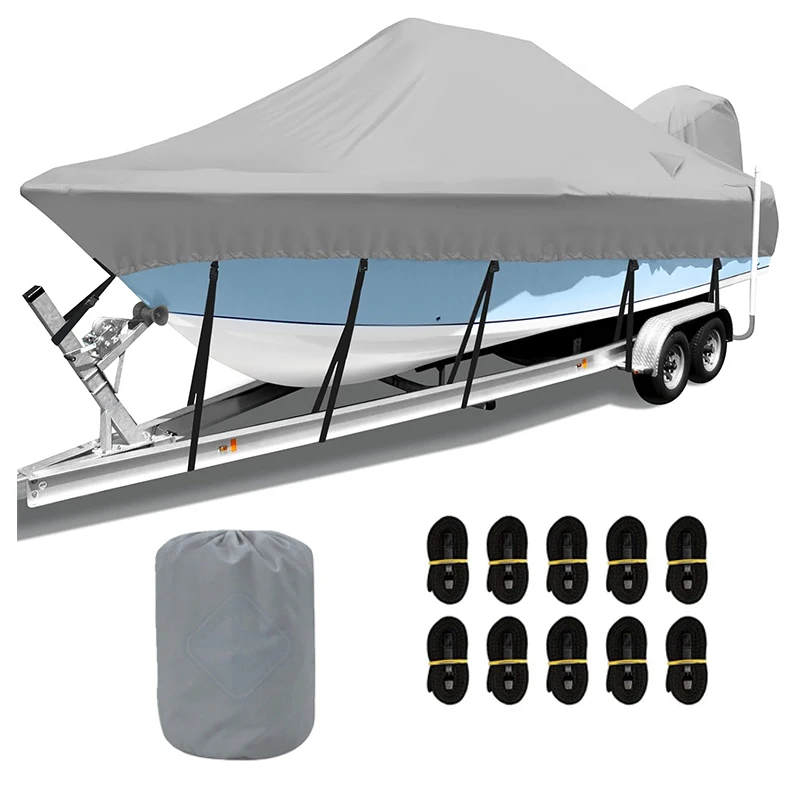 

Оптовая продажа: Чехол для лодки на заказ, усиленный, УФ-стойкий, водонепроницаемый, пылезащитный, всепогодный