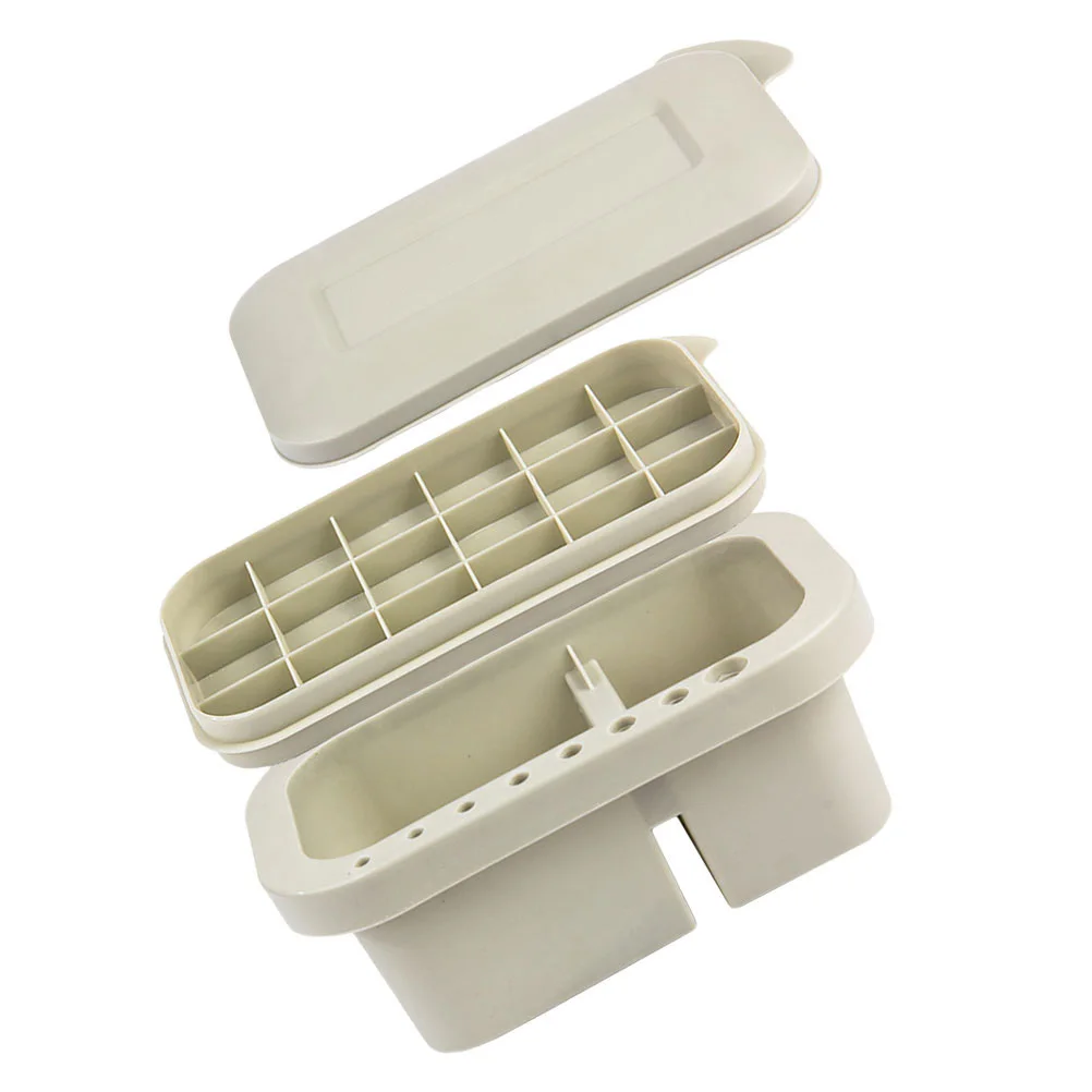 دلو منظف فرشاة الطلاء 3 في 1، غسالة فرشاة بلاستيكية محمولة لطلاء الزيت، ملحقات أدوات الرسم الفنية