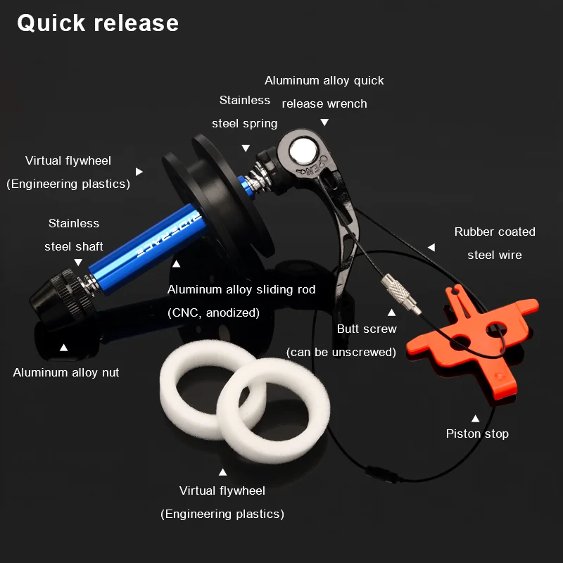 Bicycle Chain Keeper Holder MTB Road Bike Washing Cleaning Chain Fixer Tensioner Tool With Quick Release Barrel Shaft Frame