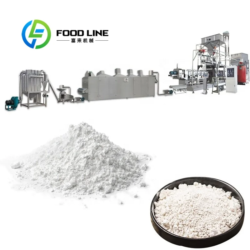 Pregelatinized Cassava Modified Starch Production Line Sweet Potato Modified Starch Equipment