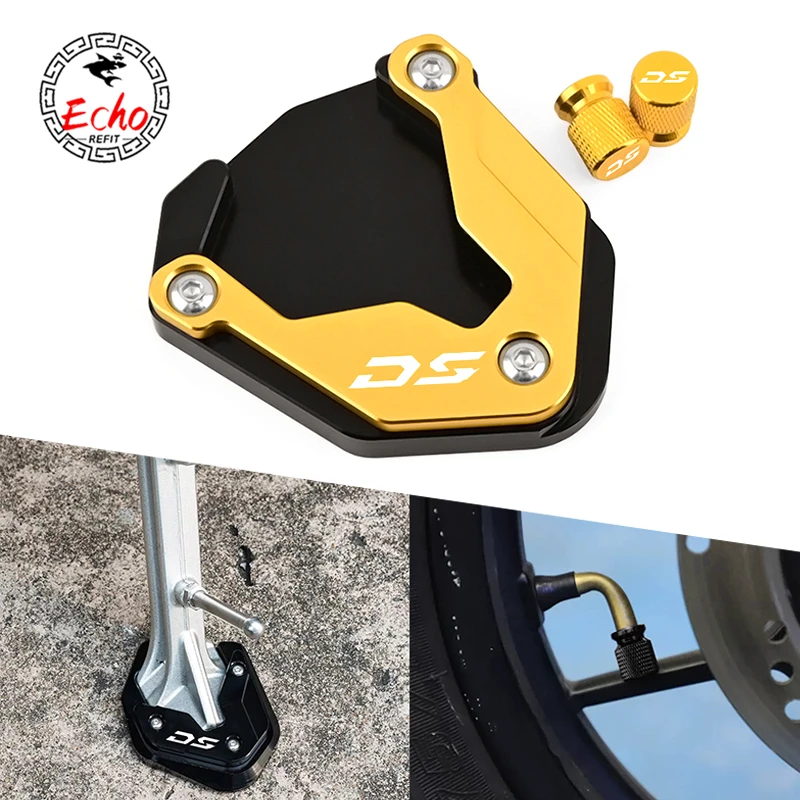 2026 New Motorcycle Accessories Kickstand Foot Side Stand Extension Pad Enlarger Plate For Voge 800dsx Rally 800 DSX DS800X 2025