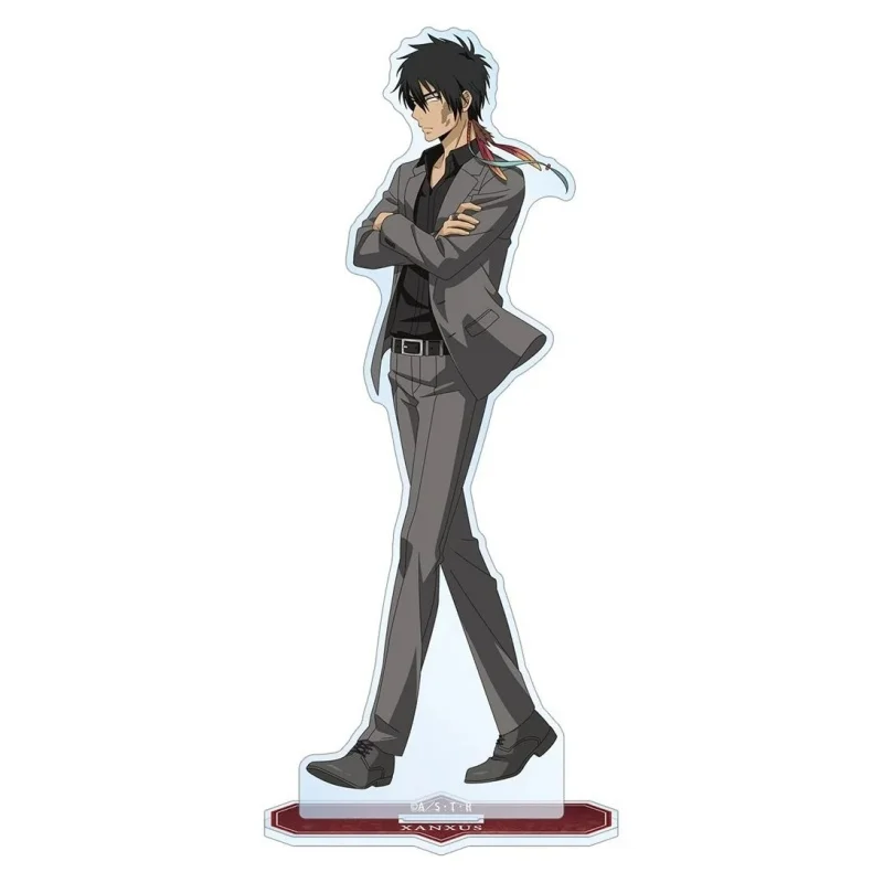 REBORN! Anime Figure Stand Cosplay Acrylic Standing Display Plate Desktop Decor 15m Wholesale Anime Lovers High pixel Keychains