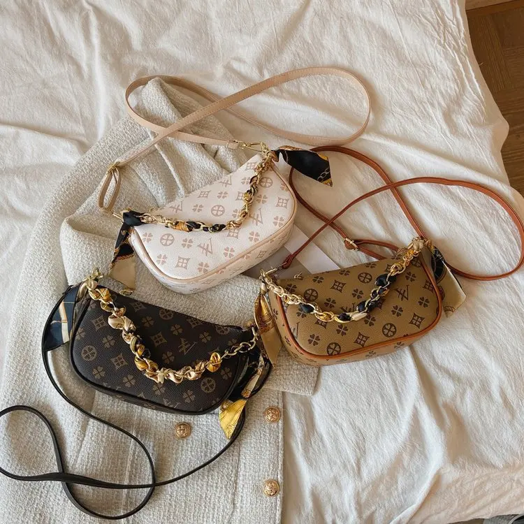 

Модная женская сумка-кроссбоди класса люкс 2026 года, винтажный дизайн с принтом, универсальная сумка через плечо в форме пельменя