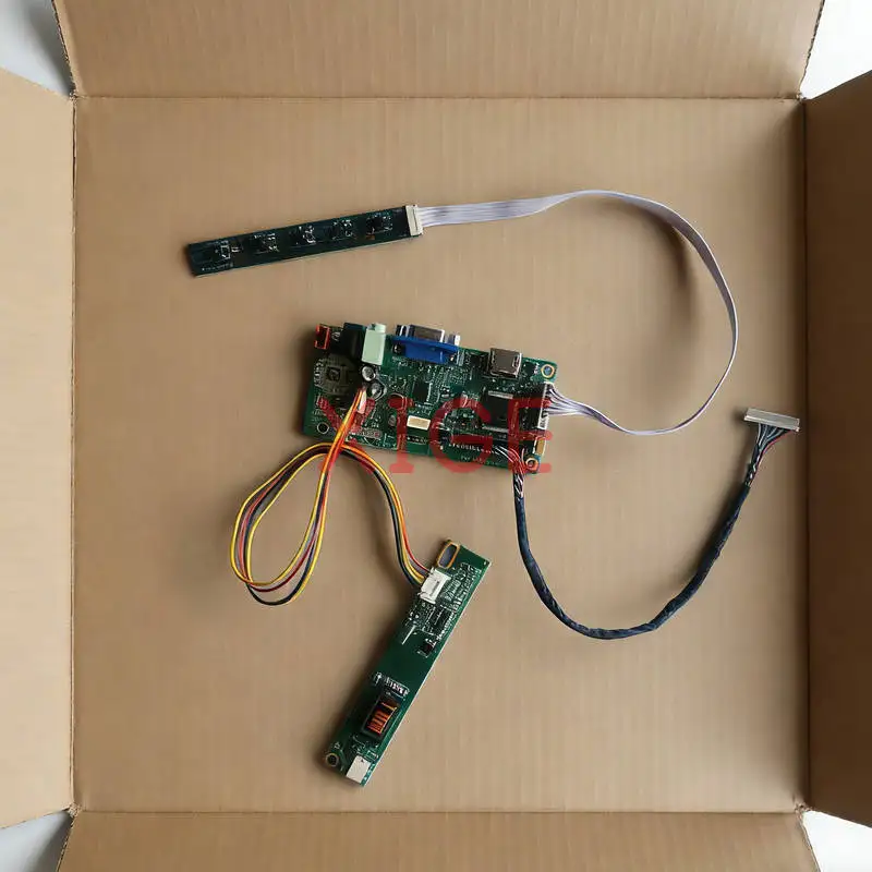 

LCD Panel Controller Drive Board Fit HT14X11 LQ141X1LH43 L141X1 CLAA141XC01 1024x768 1024*768 LVDS 20Pin HDMI+VGA 1-CCFL Kit DIY