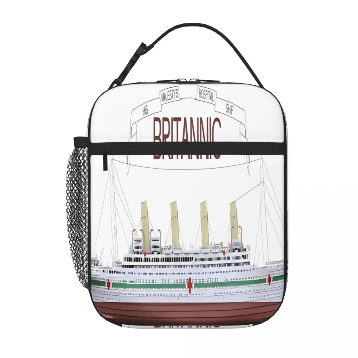 Bestselling Hmhs Britannic Oversized Small Lunch Bag Field Work Meal Portable Lunch Bag