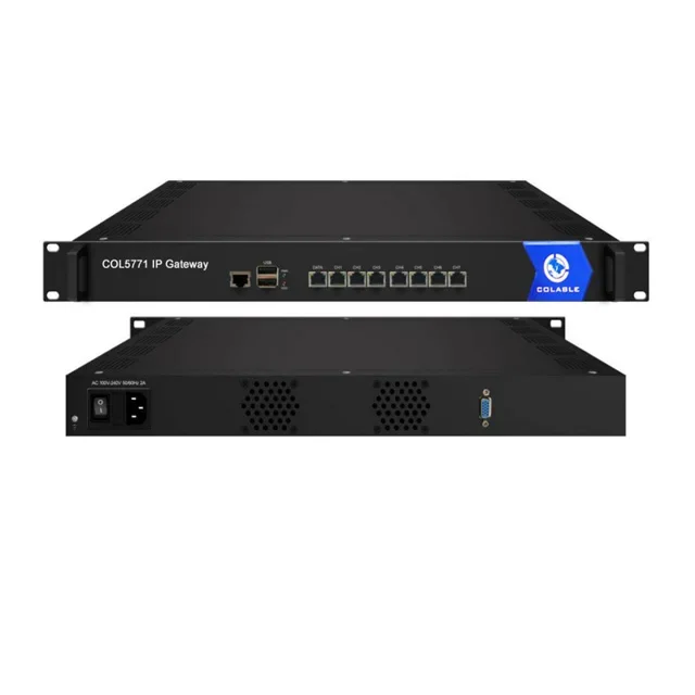 Hotel Server All-in-One-Live-Kanäle VOD-Programm HTTP, UDP, HLS, RTMP IP-Konverter-Gateway COL5771S
