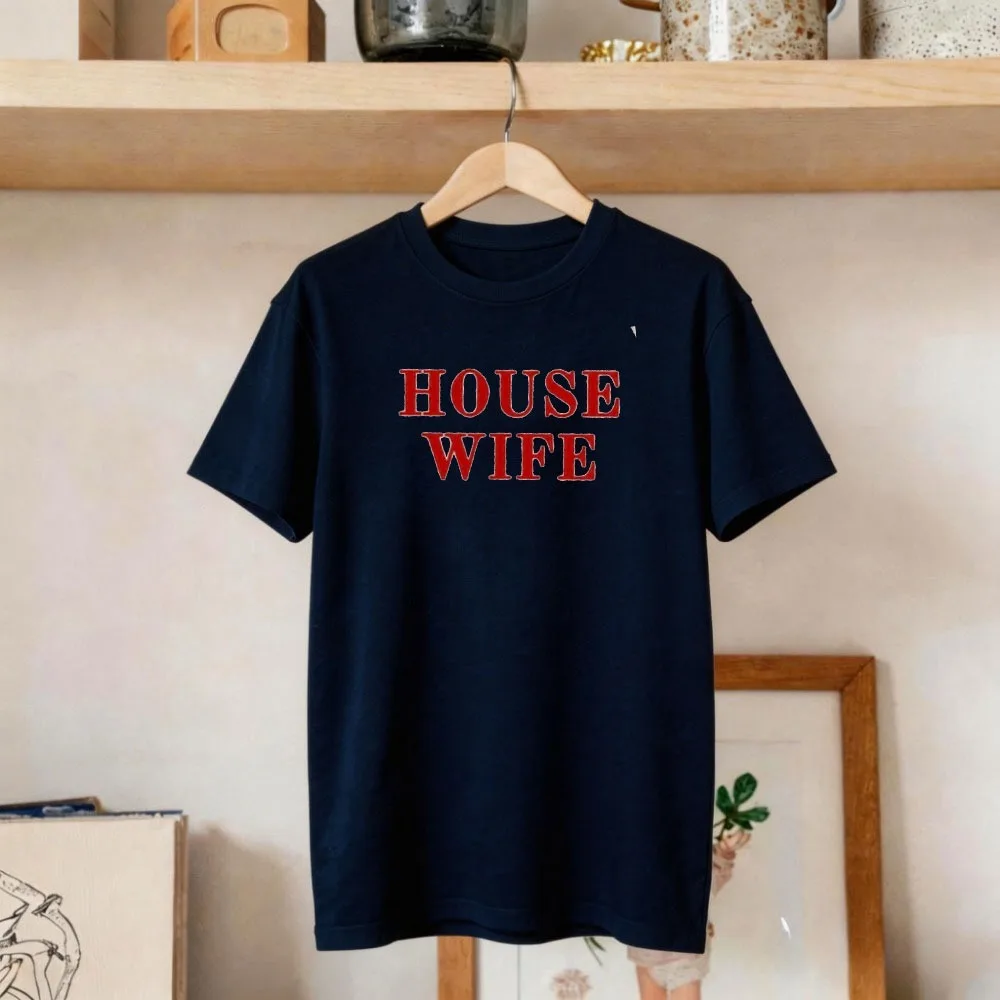 House Wife T Shirt  Hot Girls Like House Music Tops Trendy Rave Shirt Music Festival Outfit Raver Summer Techno Music Tees