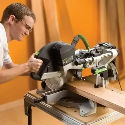 Cutting saw KS120 infrared positioning sliding, push-pull folding miter saw