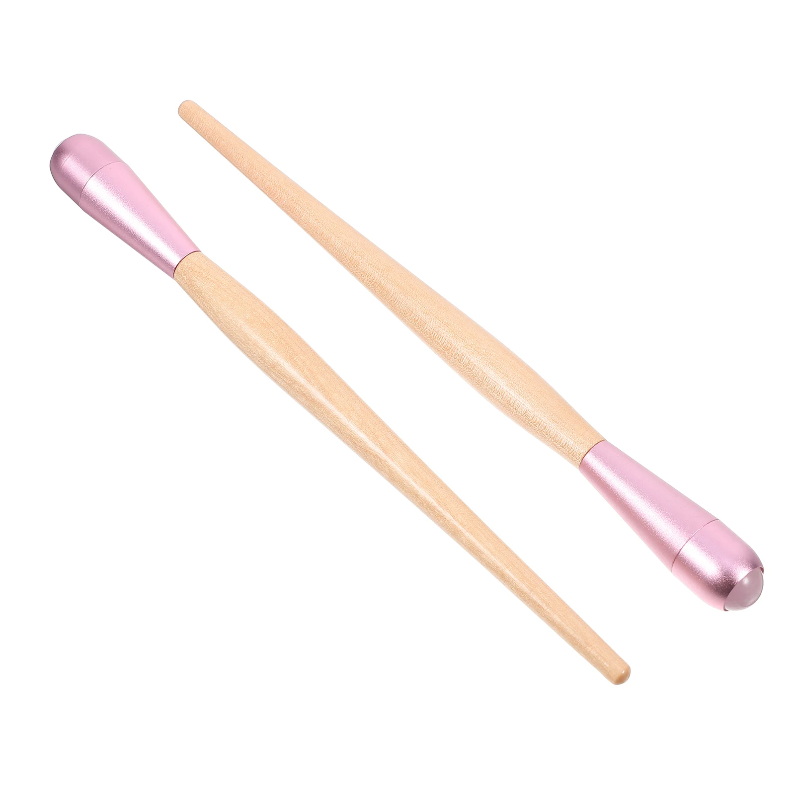 قطعتان من أسطوانة تدليك الوجه اليشم الناعمة للوجه والعين لتخفيف الانتفاخ جهاز العناية بالبشرة المحمول للنساء #5